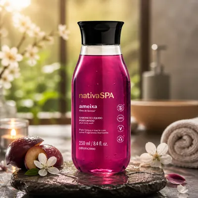 Nativa Spa Sabonete Liquido Corporal Ameixa 250MI