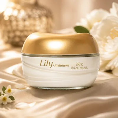 Creme Acetinado Hidratante Desodorante Corporal Lily Cashmere 250G
