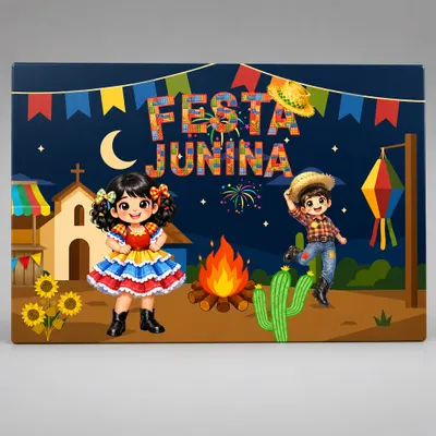 Painel festa junina 