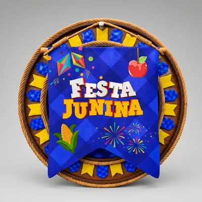 Painel para porta festa junina 
