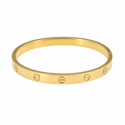 Bracelete Atena Gold - Aço Inoxidável 
