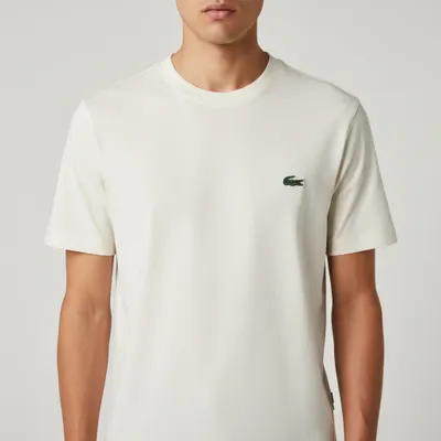 Camiseta Bege Lacoste - Algodão Jersey 
