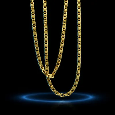 Cordão Folheado ouro 18k 