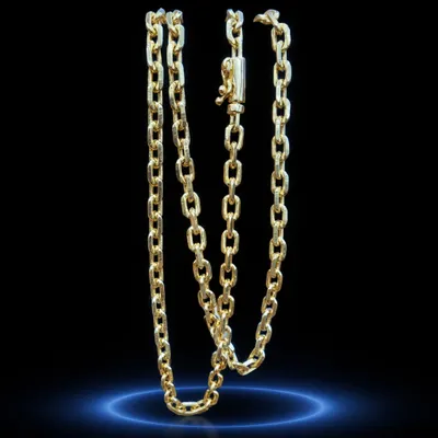 Cordão Folheado ouro 18k 